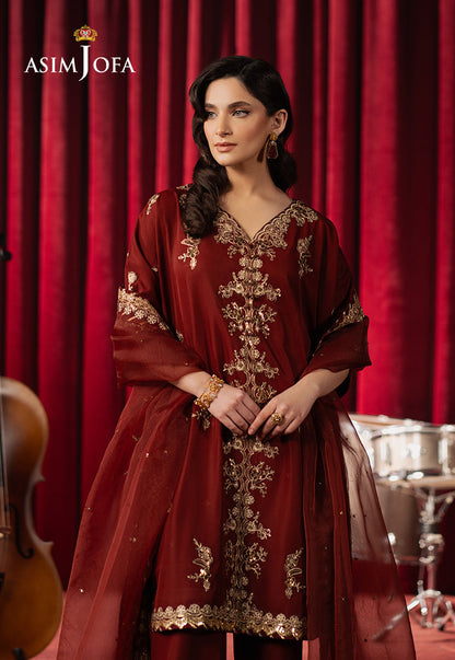 Asim Jofa | Premium Festive | AJPF-12 by Maria Faisal - Registered Vendor of : Asim Jofa - type : Ladies Clothes - 100% original wedding dresses