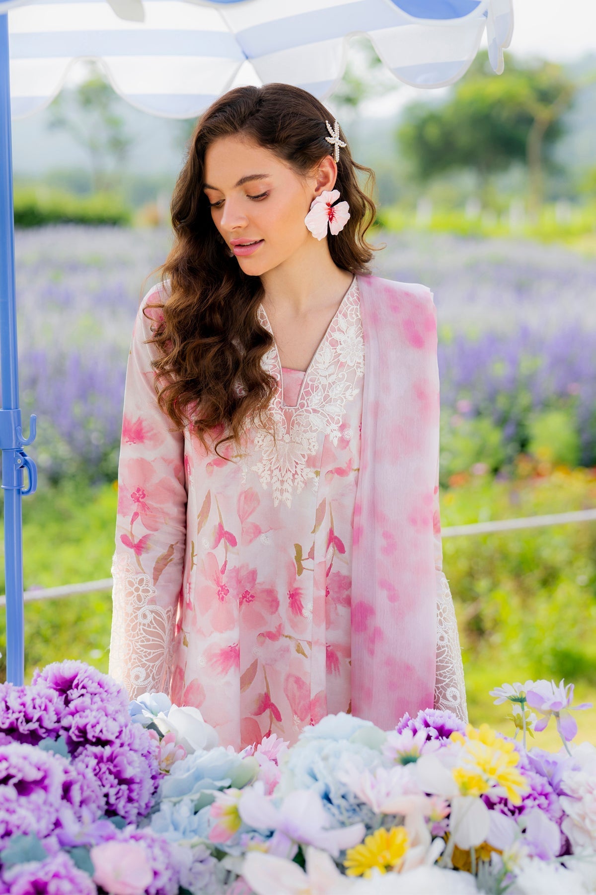 Xenia Formals | The Eid Edit | FASA - Casual Dress - available at Maria Faisal in UK and USA.