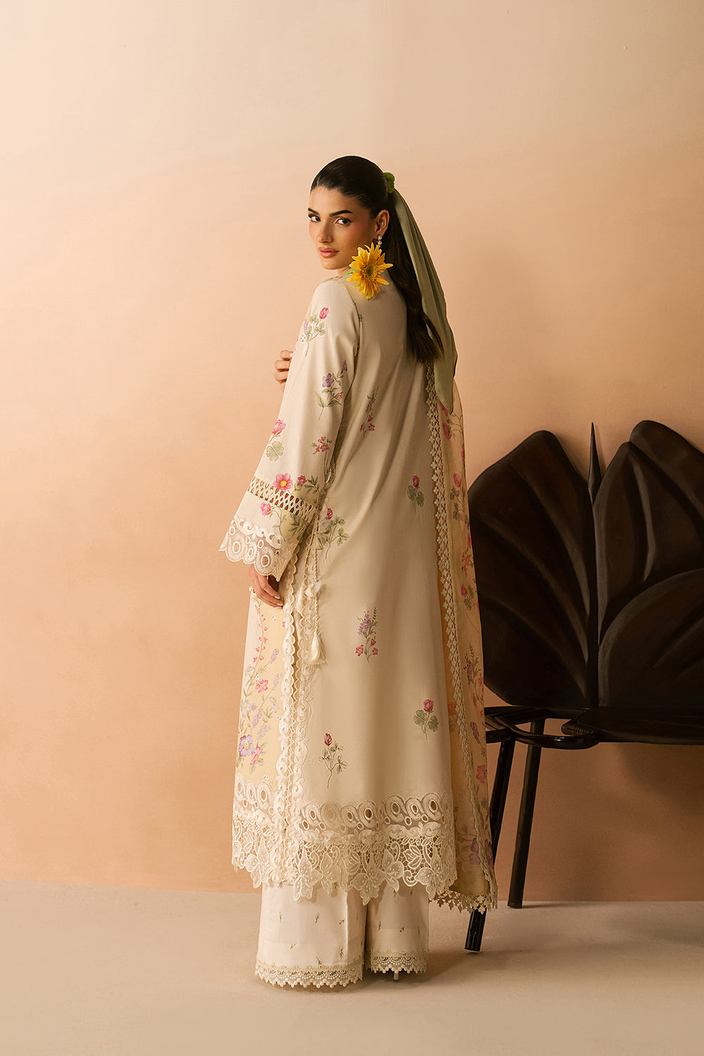Afrozeh | The Haze 26 | Lumiere - Luxury Dress - available at Maria Faisal in UK and USA.