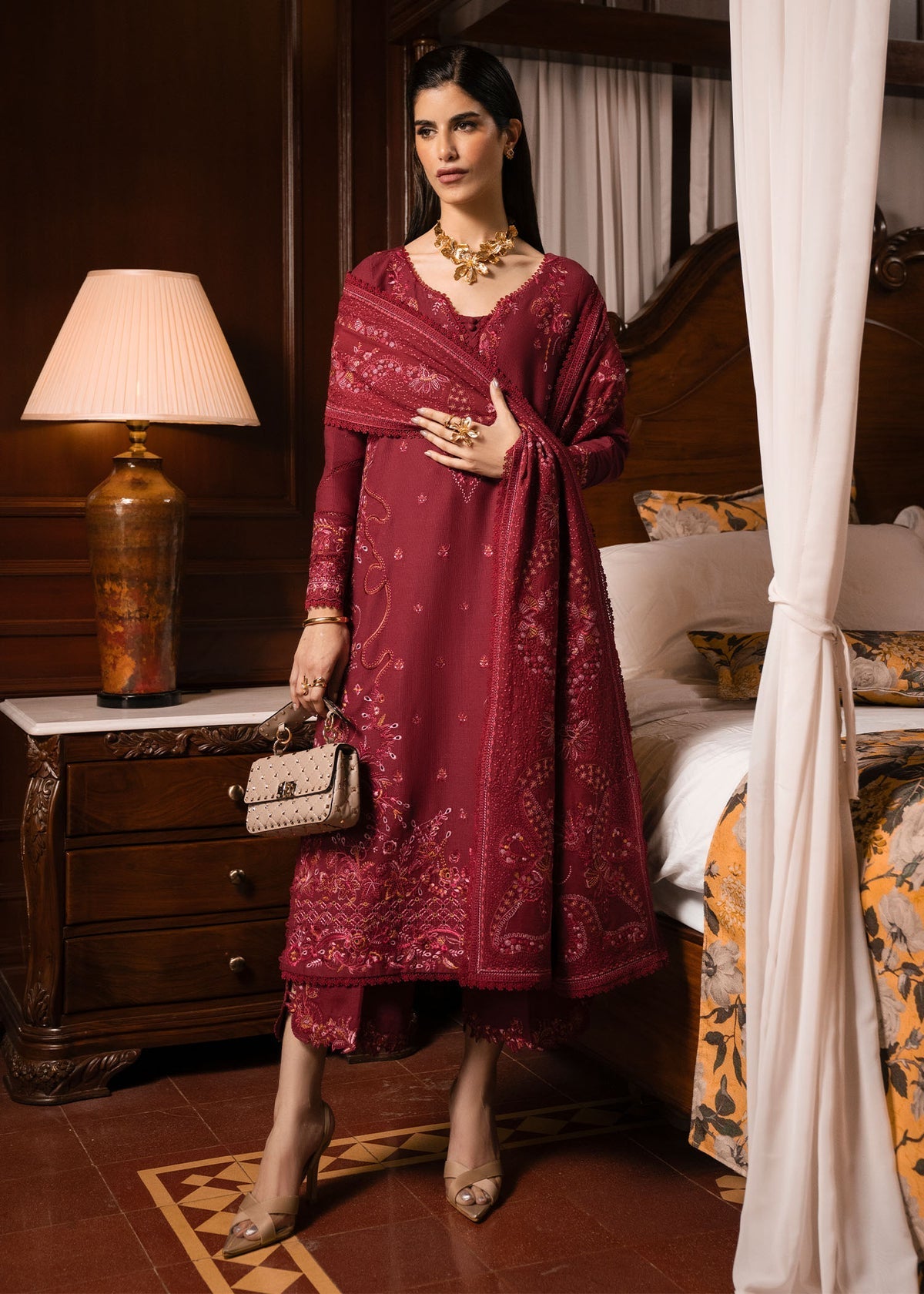 Gulerana – authentic Pakistani dress from the Gulana Winter 25 collection for women in the UK