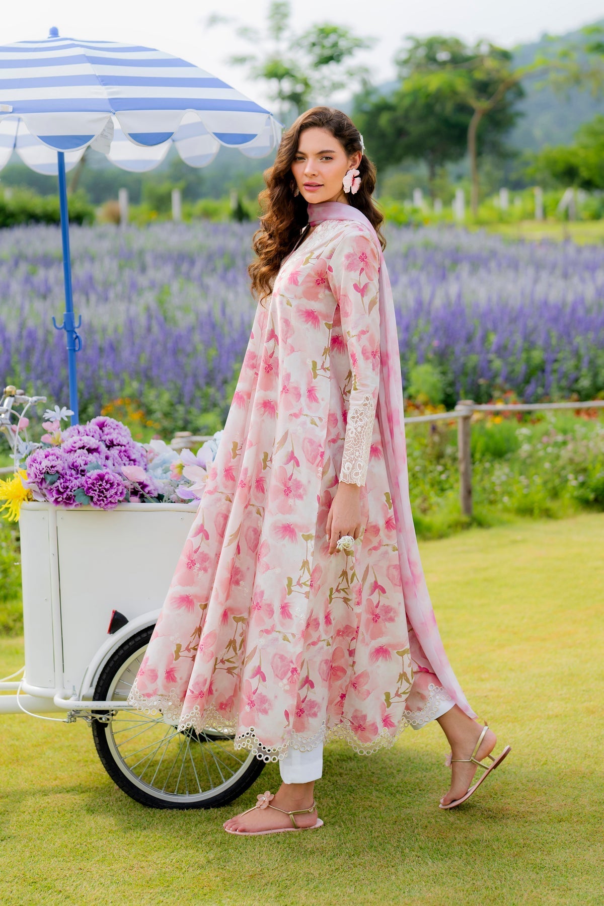 Xenia Formals | The Eid Edit | FASA - Casual Dress - available at Maria Faisal in UK and USA.