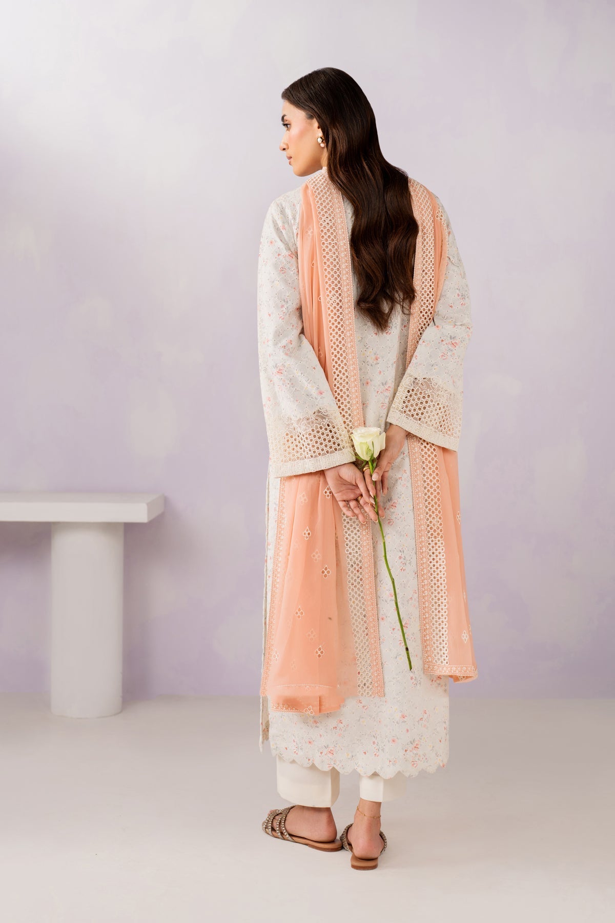 Xenia Formals | Lessence Summer 26 | CORAYA - Formal Dress - available at Maria Faisal in UK and USA.