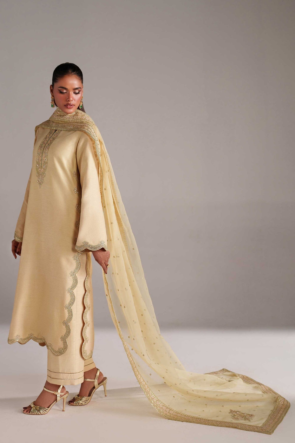 Akbar Aslam | Formal Pret | Ruhi - Formal Dress - available at Maria Faisal in UK and USA.