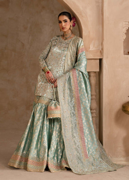 Kanwal Malik | Shehnai Luxury Pret 26 | Gulrukh - Formal Dress - available at Maria Faisal in UK and USA.