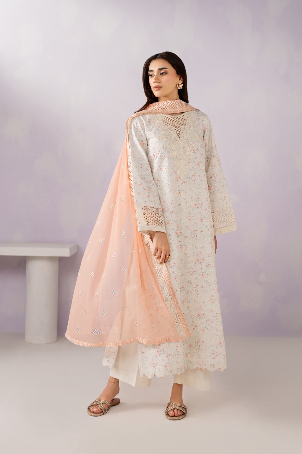 Xenia Formals | Lessence Summer 26 | CORAYA - Formal Dress - available at Maria Faisal in UK and USA.