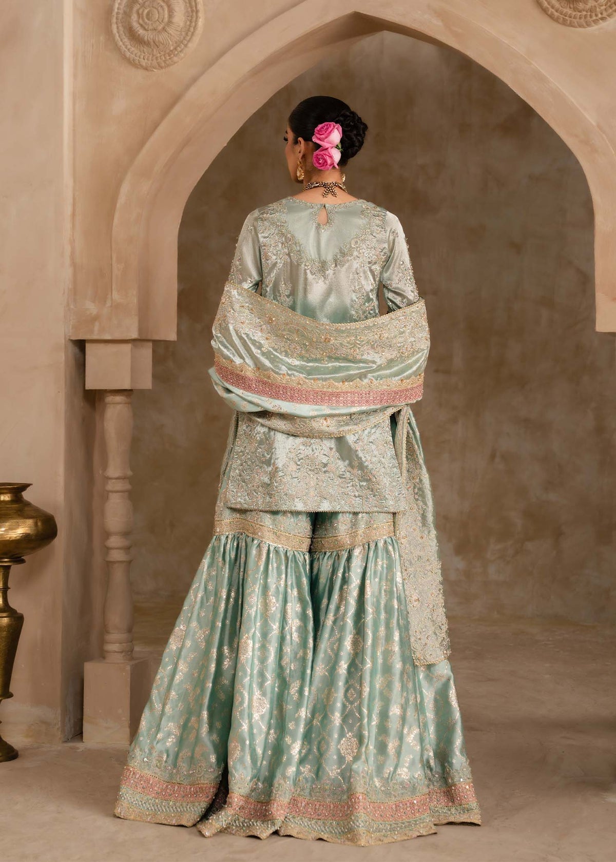 Kanwal Malik | Shehnai Luxury Pret 26 | Gulrukh - Formal Dress - available at Maria Faisal in UK and USA.