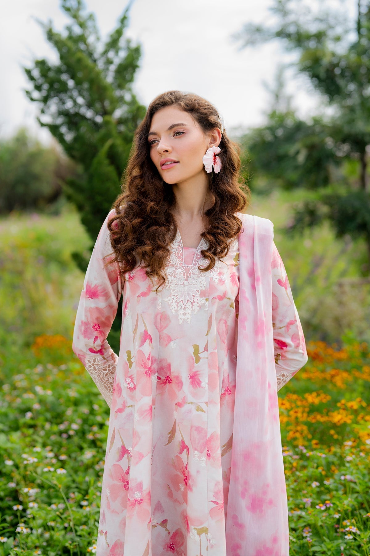 Xenia Formals | The Eid Edit | FASA - Casual Dress - available at Maria Faisal in UK and USA.