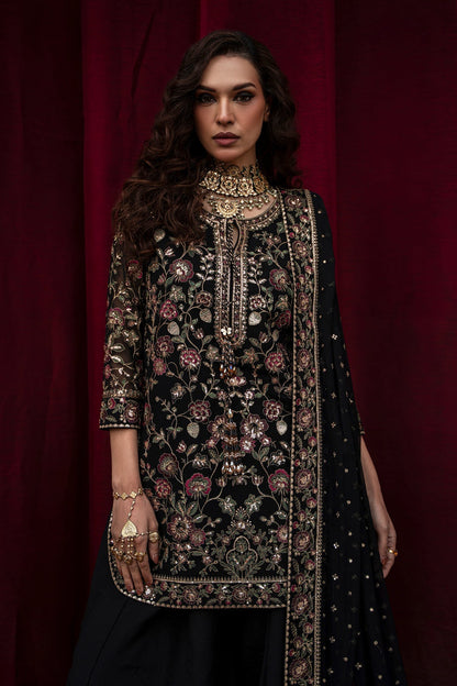 Charizma | Festive Pret  | CMA-6-212 - Dress - available at Maria Faisal in UK and USA.
