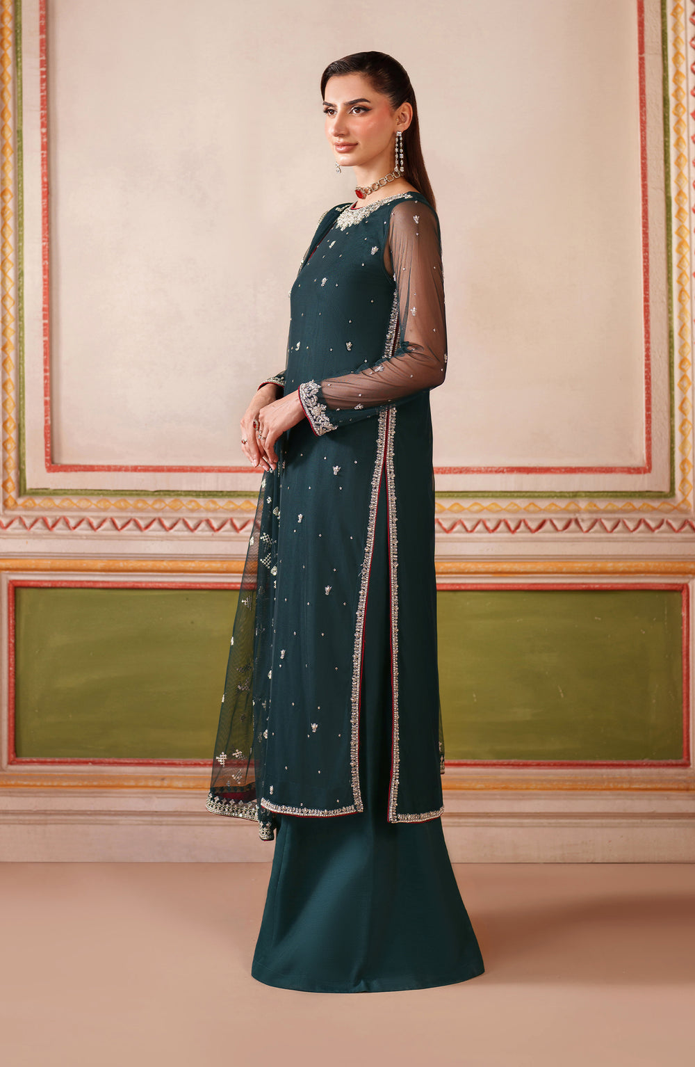 Zarif | Falesia Formals | UNST-HF-02 SHENAAR - Ladies Clothes - Maria Faisal