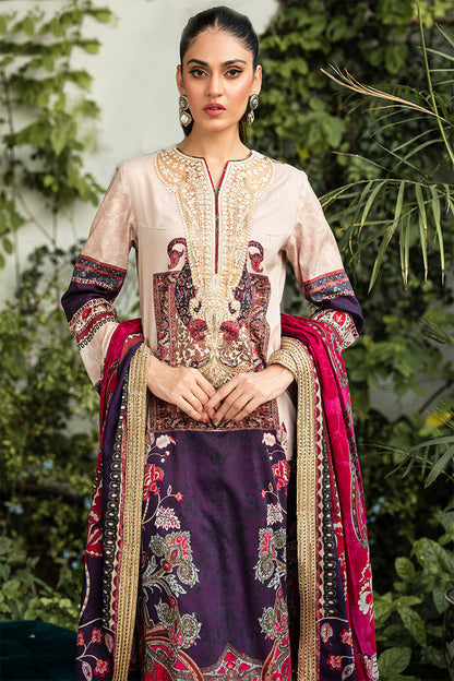 Shamaeel Ansari | Bagh e Bahar Lawn |Gulrukh - Luxury Dress - available at Maria Faisal in UK and USA.