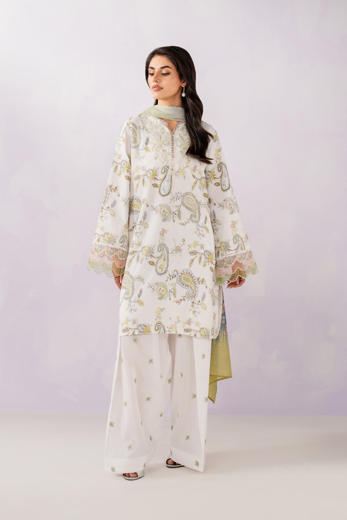 Xenia Formals | Lessence Summer 26 | IZZY - Formal Dress - available at Maria Faisal in UK and USA.