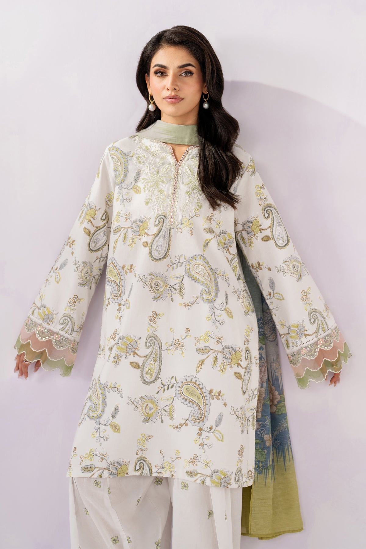 Xenia Formals | Lessence Summer 26 | IZZY - Formal Dress - available at Maria Faisal in UK and USA.