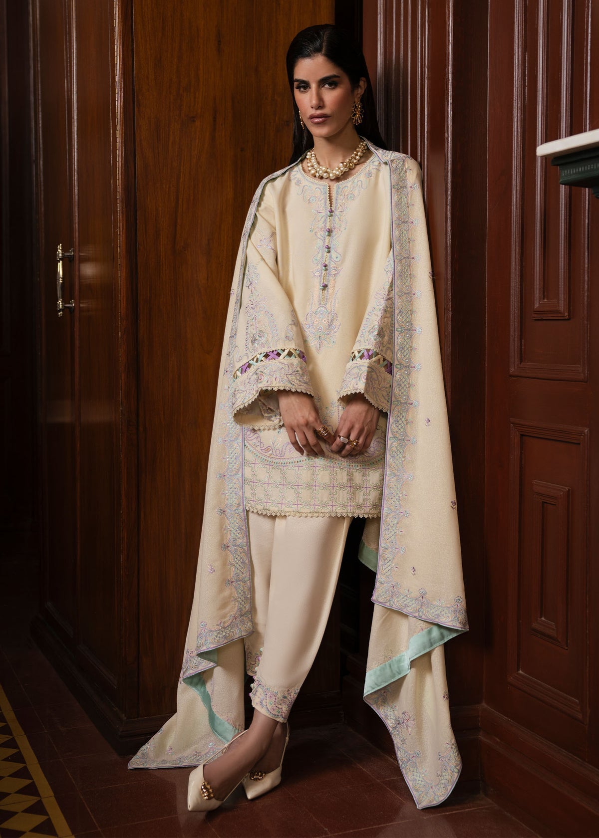 ShahGul – authentic Pakistani dress from the Gulana Winter 25 collection for women in the UK