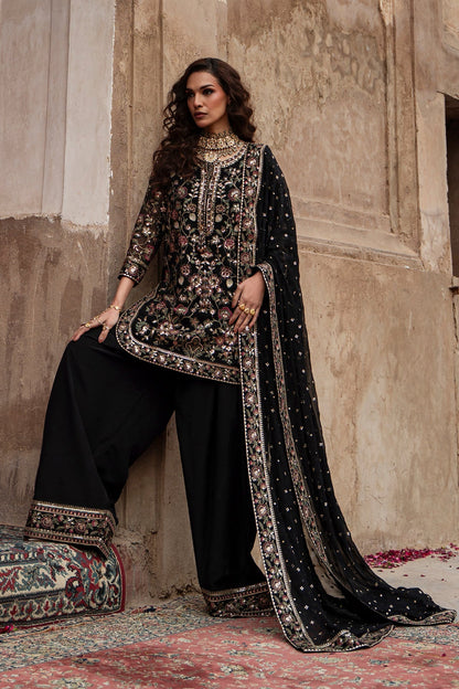 Charizma | Festive Pret  | CMA-6-212 - Dress - available at Maria Faisal in UK and USA.