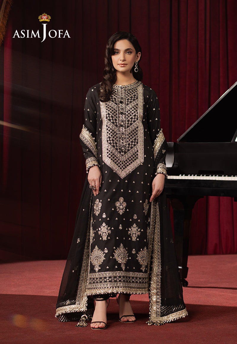 Asim Jofa | Premium Festive | AJPF-01 - Ladies Clothes - Maria Faisal