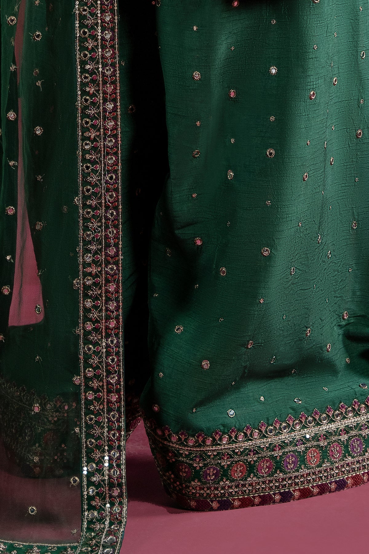 Charizma | Festive Pret  | CMA-6-238 - Dress - available at Maria Faisal in UK and USA.