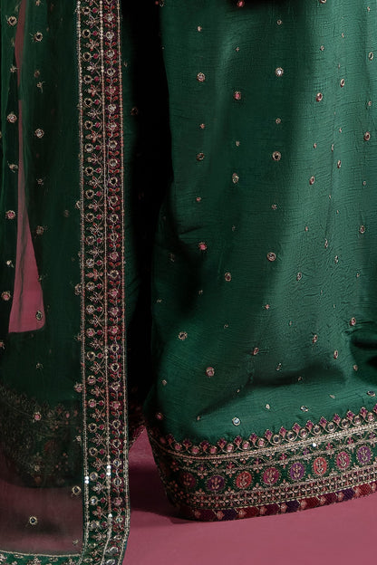 Charizma | Festive Pret  | CMA-6-238 - Dress - available at Maria Faisal in UK and USA.