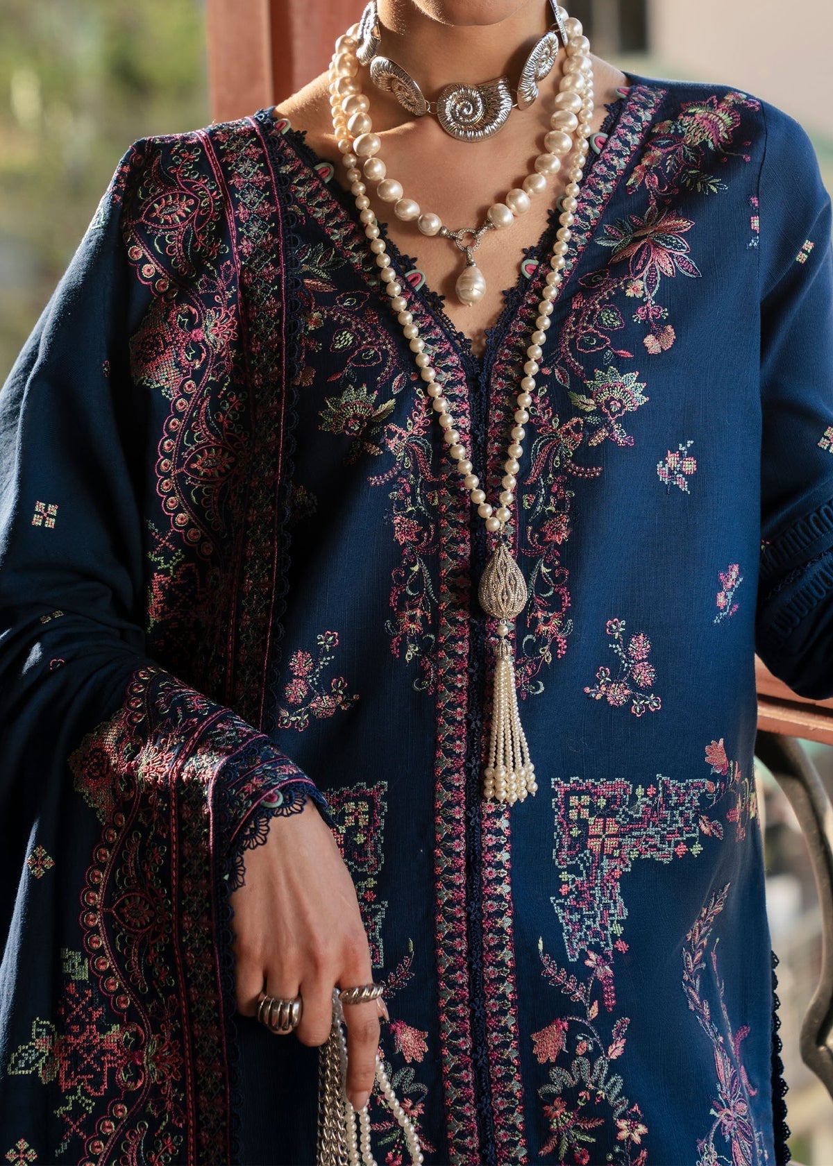 Nishwa – authentic Pakistani dress from the Gulana Winter 25 collection for women in the UK