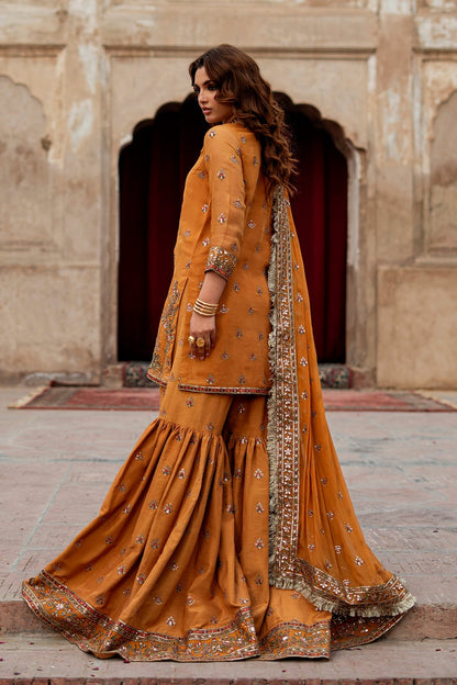 Charizma | Festive Pret  | CMA-6-225 - Dress - available at Maria Faisal in UK and USA.