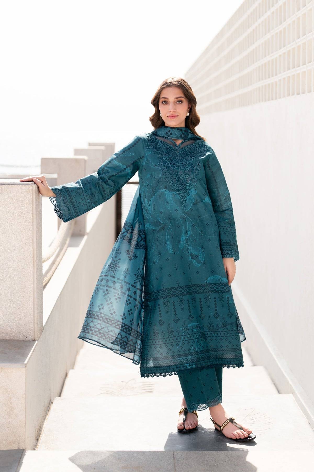 Xenia Formals | Summer Away 25 | BRICK-A by Maria Faisal - Registered Vendor of : Xenia Formals - type : Ladies Clothes - 100% original wedding dresses