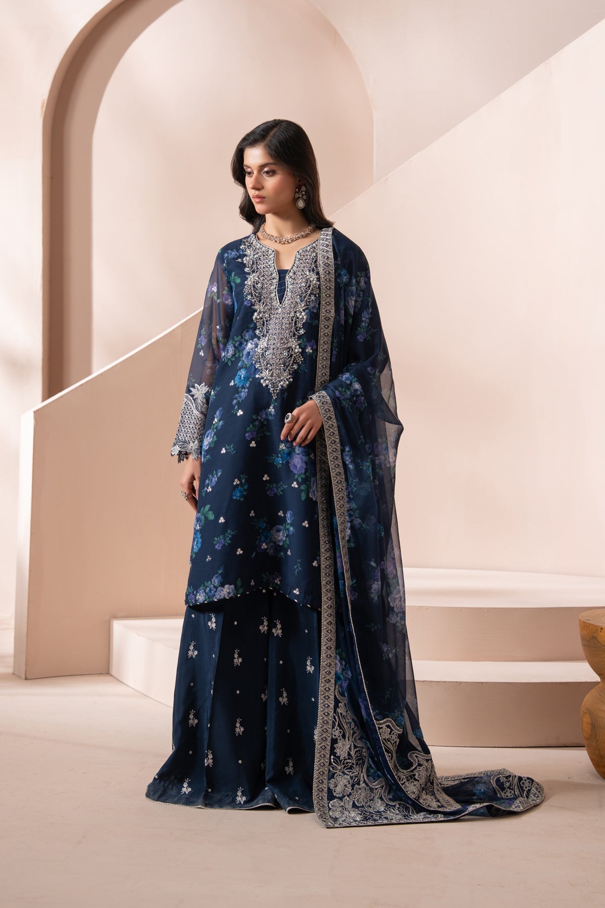 Xenia Formals | Deme Formals | OMAIRA - Dress - available at Maria Faisal in UK and USA.