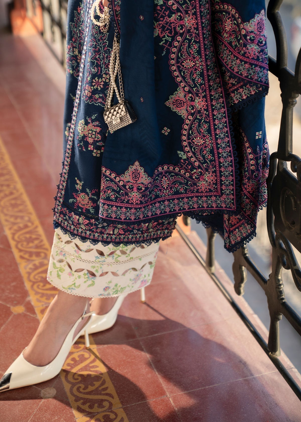 Nishwa – authentic Pakistani dress from the Gulana Winter 25 collection for women in the UK