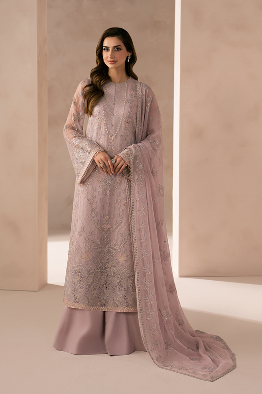 Lavish Premium | Izhare Muhabbat | PINK BLOSSOM - Formal Dress - available at Maria Faisal in UK and USA.
