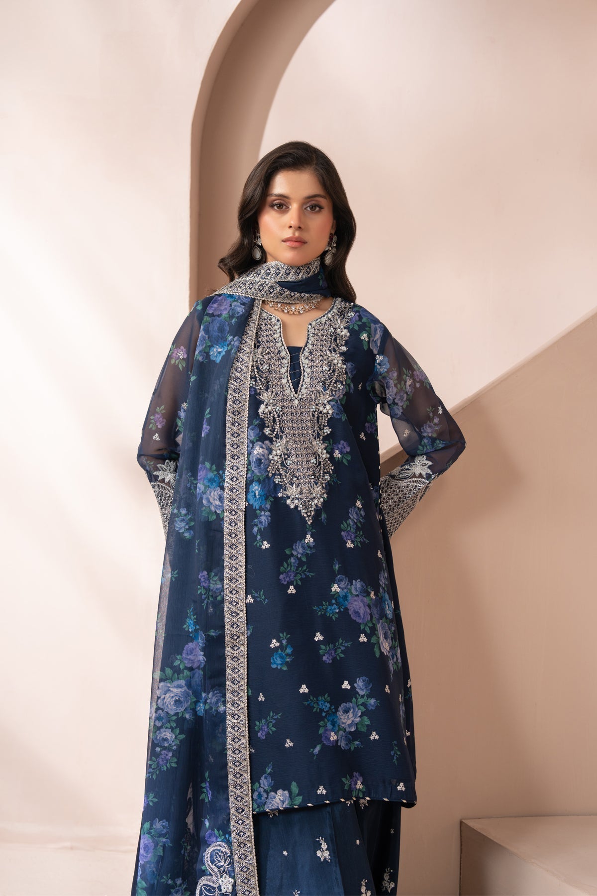 Xenia Formals | Deme Formals | OMAIRA - Dress - available at Maria Faisal in UK and USA.