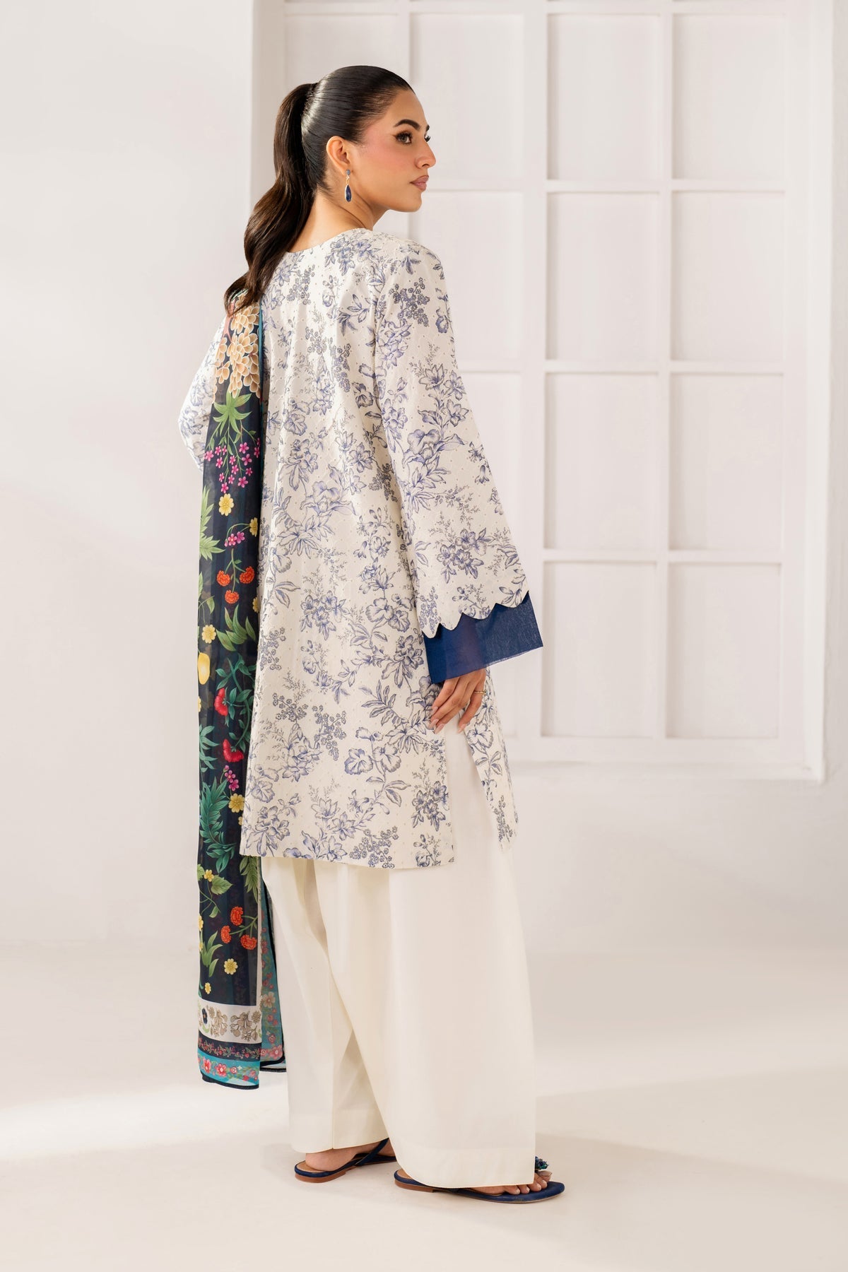 Xenia Formals | Namah Lawn 26 | KYMA - Formal Dress - available at Maria Faisal in UK and USA.