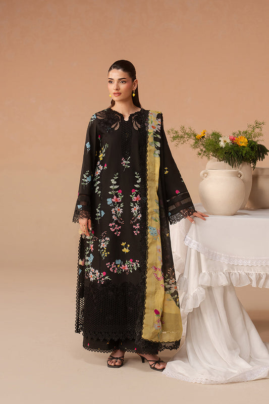 Afrozeh | The Haze 26 | Evania Rust - Luxury Dress - available at Maria Faisal in UK and USA.