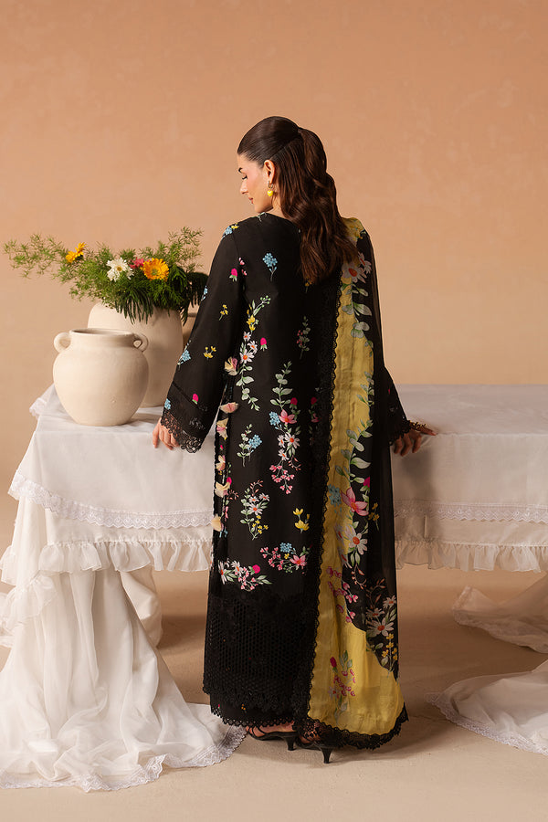 Afrozeh | The Haze 26 | Evania Rust - Luxury Dress - available at Maria Faisal in UK and USA.