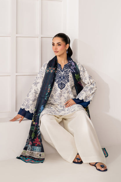 Xenia Formals | Namah Lawn 26 | KYMA - Formal Dress - available at Maria Faisal in UK and USA.