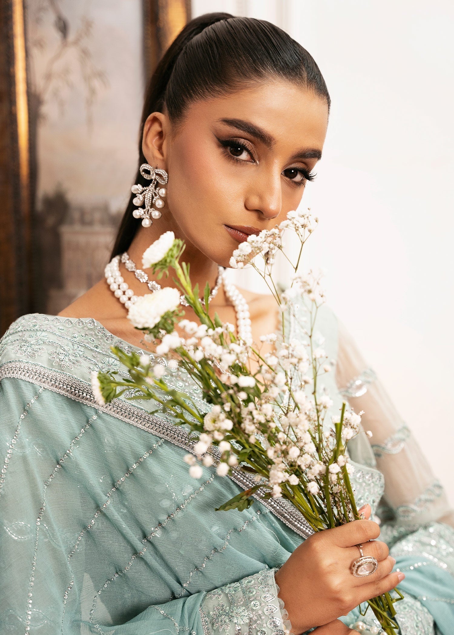Inayat | Festive Formals | EQUISITE-ROSE - Ladies Clothes - Maria Faisal