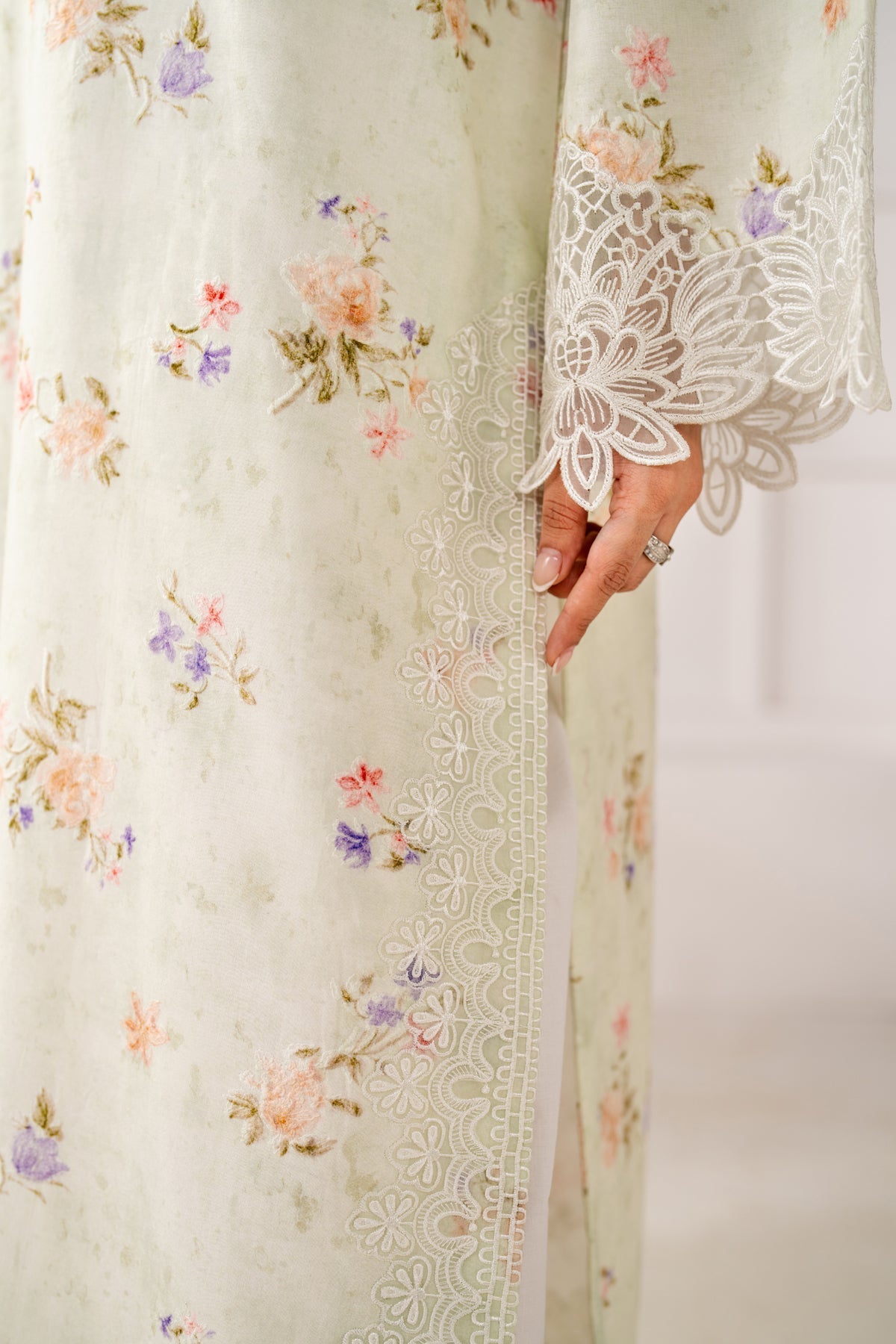 Xenia Formals | Lessence Summer 26 | EVRA - Formal Dress - available at Maria Faisal in UK and USA.