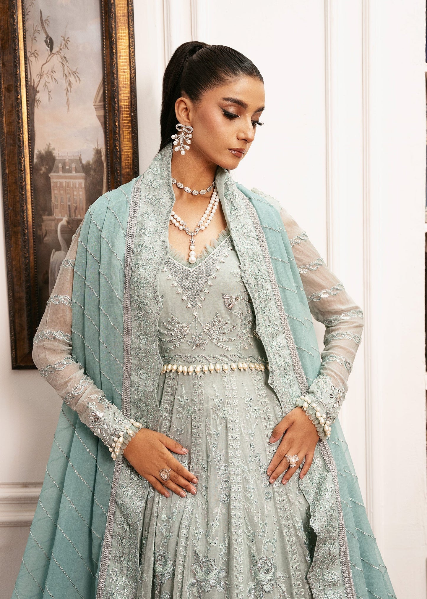 Inayat | Festive Formals | EQUISITE-ROSE - Ladies Clothes - Maria Faisal