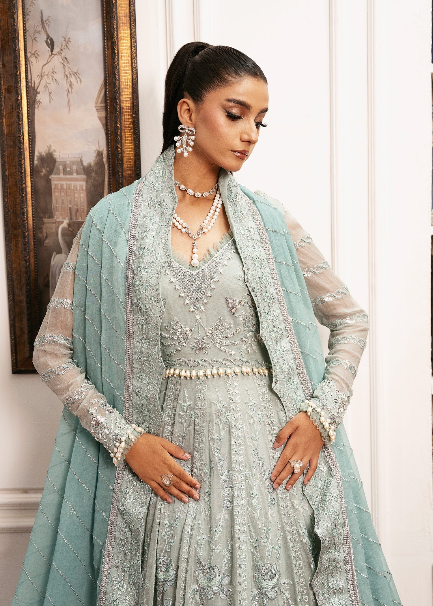 Inayat | Festive Formals | EQUISITE-ROSE - Ladies Clothes - Maria Faisal