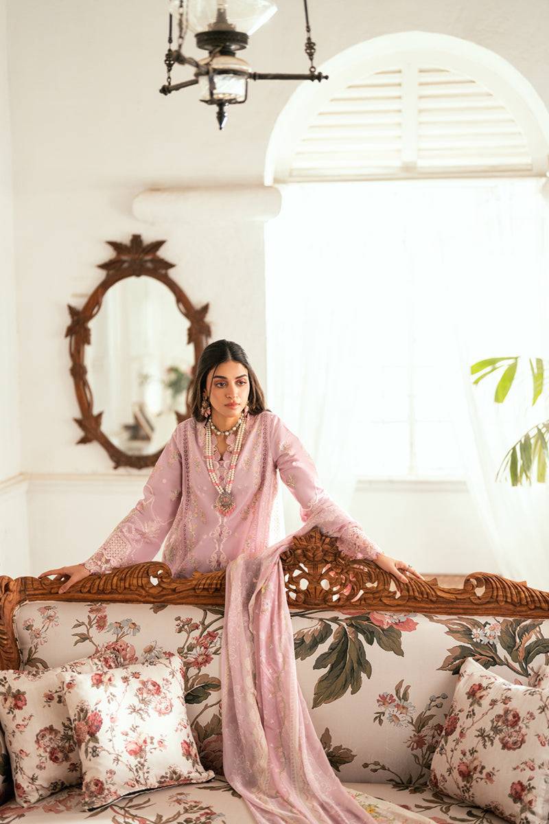 Qalamkar | Luxury Lawn Eid Edit | SB-06 Komal by Maria Faisal - Registered Vendor of : Qalamkar - type : Ladies Clothes - 100% original wedding dresses