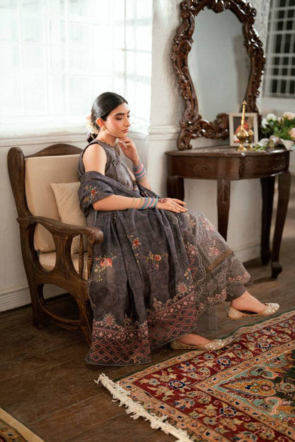 Florent | Eid Edits Luxury Lawn | FEE-4A by Maria Faisal - Registered Vendor of : Florent - type : Ladies Clothes - 100% original wedding dresses