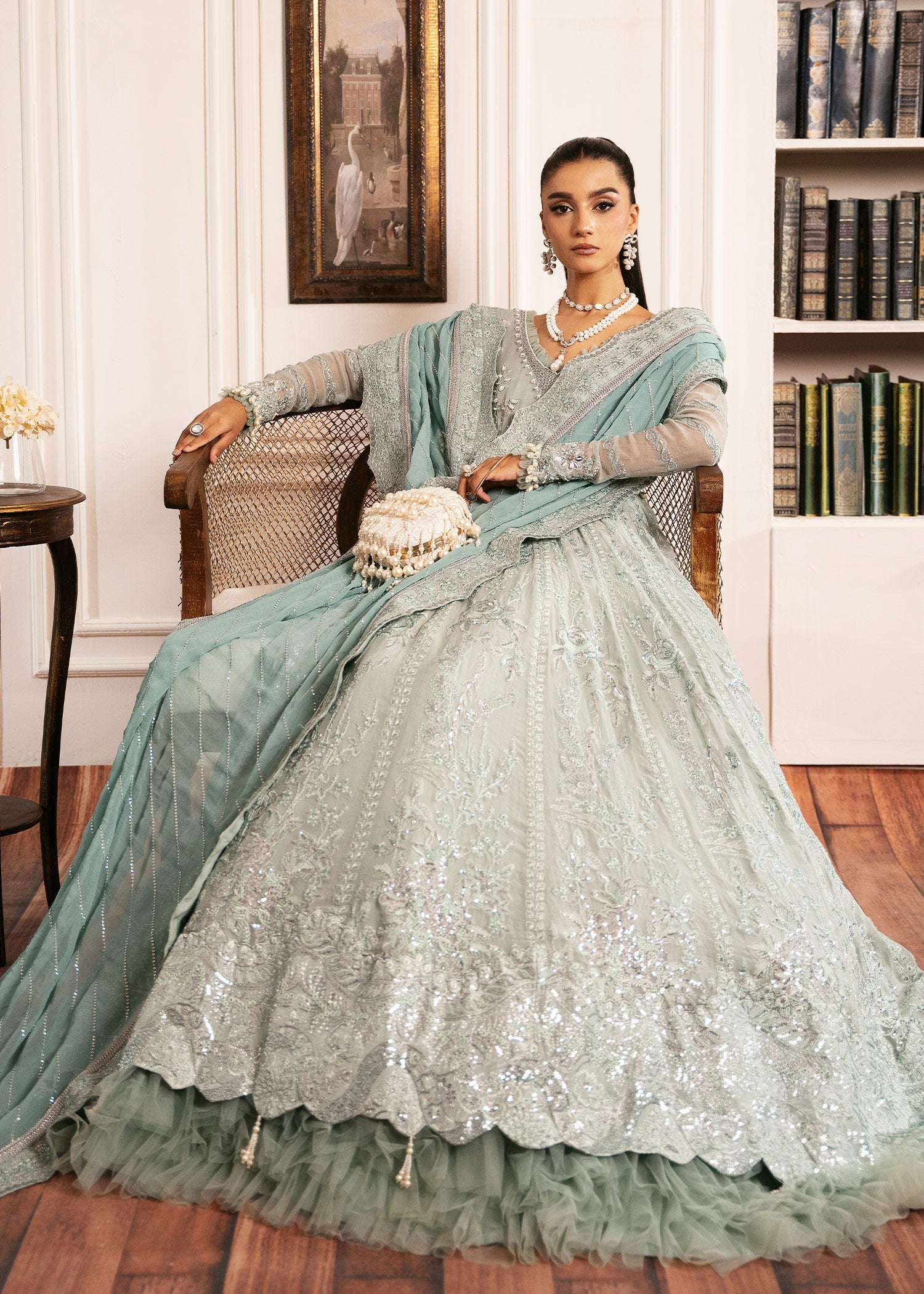 Inayat | Festive Formals | EQUISITE-ROSE - Ladies Clothes - Maria Faisal