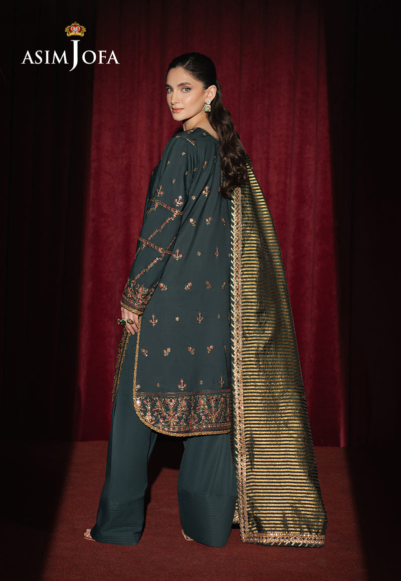 Asim Jofa | Premium Festive | AJPF-05 - Designer Dress with Intricate embroidery and embellishments. Shop elegent wedding dress at Maria Faisal.