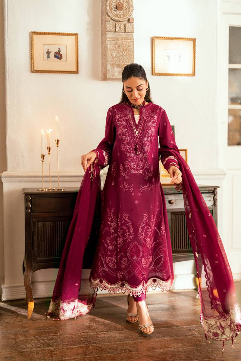 Qalamkar | Luxury Lawn Eid Edit | SB-02 Sameen by Maria Faisal - Registered Vendor of : Qalamkar - type : Ladies Clothes - 100% original wedding dresses