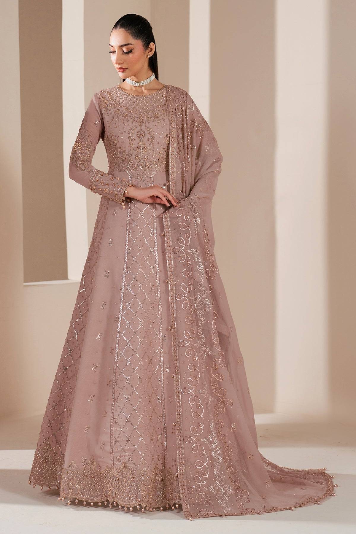 Alizeh | Handcrafted Eid Edit 25 | AF-HM-4031-Saffron by Maria Faisal - Registered Vendor of : Alizeh - type : Ladies Clothes - 100% original wedding dresses
