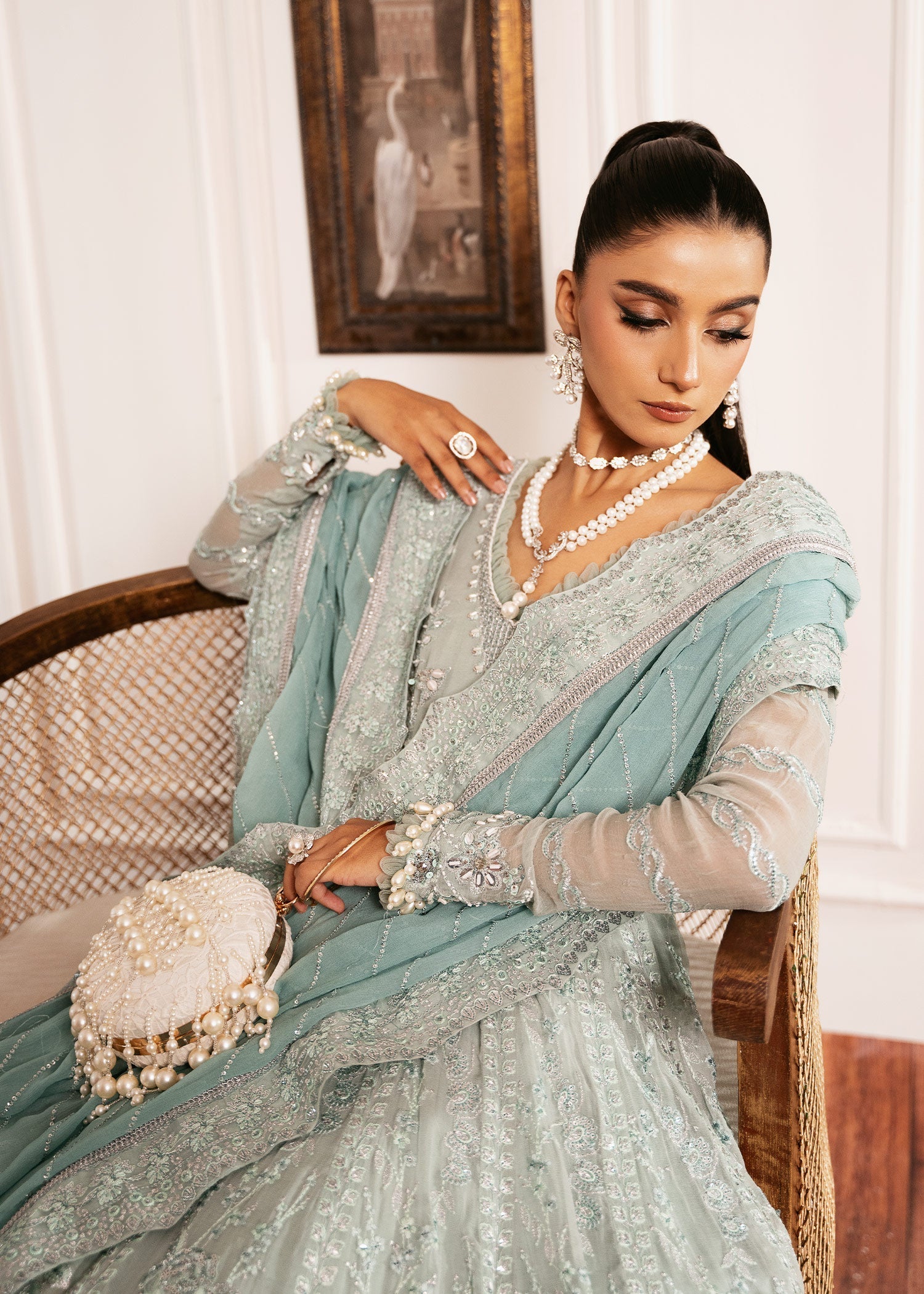 Inayat | Festive Formals | EQUISITE-ROSE - Ladies Clothes - Maria Faisal