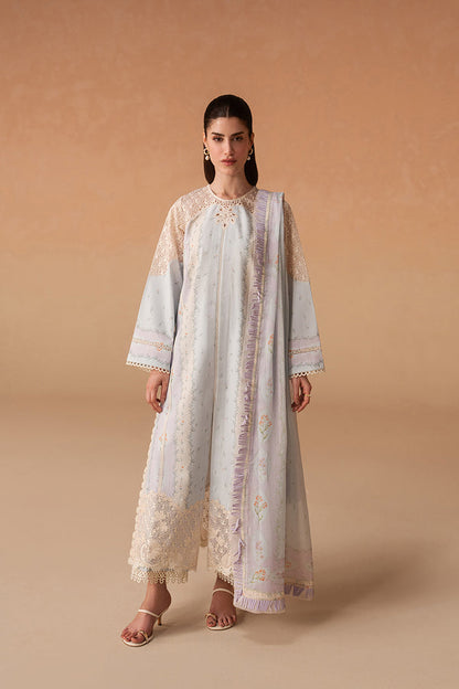 Afrozeh | The Haze 26 |Sunnival Blue - Luxury Dress - available at Maria Faisal in UK and USA.
