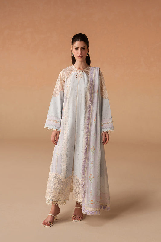 Afrozeh | The Haze 26 |Sunnival Blue - Luxury Dress - available at Maria Faisal in UK and USA.