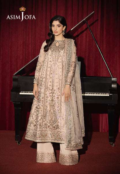 Asim Jofa | Premium Festive | AJPF-33 by Maria Faisal - Registered Vendor of : Asim Jofa - type : Ladies Clothes - 100% original wedding dresses