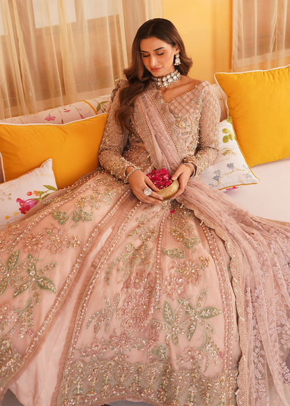 Mehak Yaqoob | Serene Vol 3 | Salmon Pink - Wedding Dress 