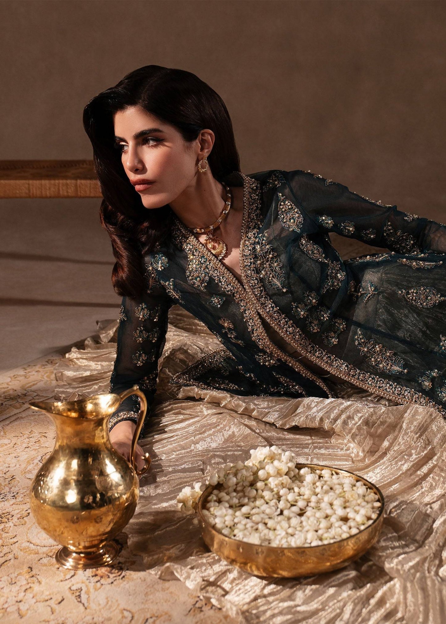 Sadaf Fawad Khan | Nafees Formals 25 | Nageenah by Maria Faisal - Registered Vendor of : Sadaf Fawad Khan - type : Ladies Clothes - 100% original wedding dresses