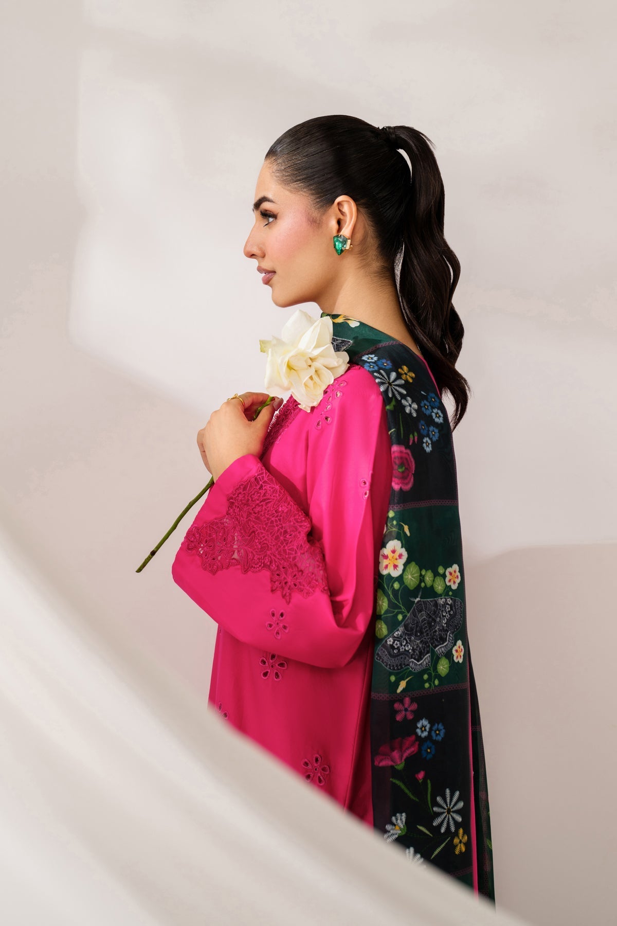 Xenia Formals | Lessence Summer 26 | CRIMZA - Formal Dress - available at Maria Faisal in UK and USA.