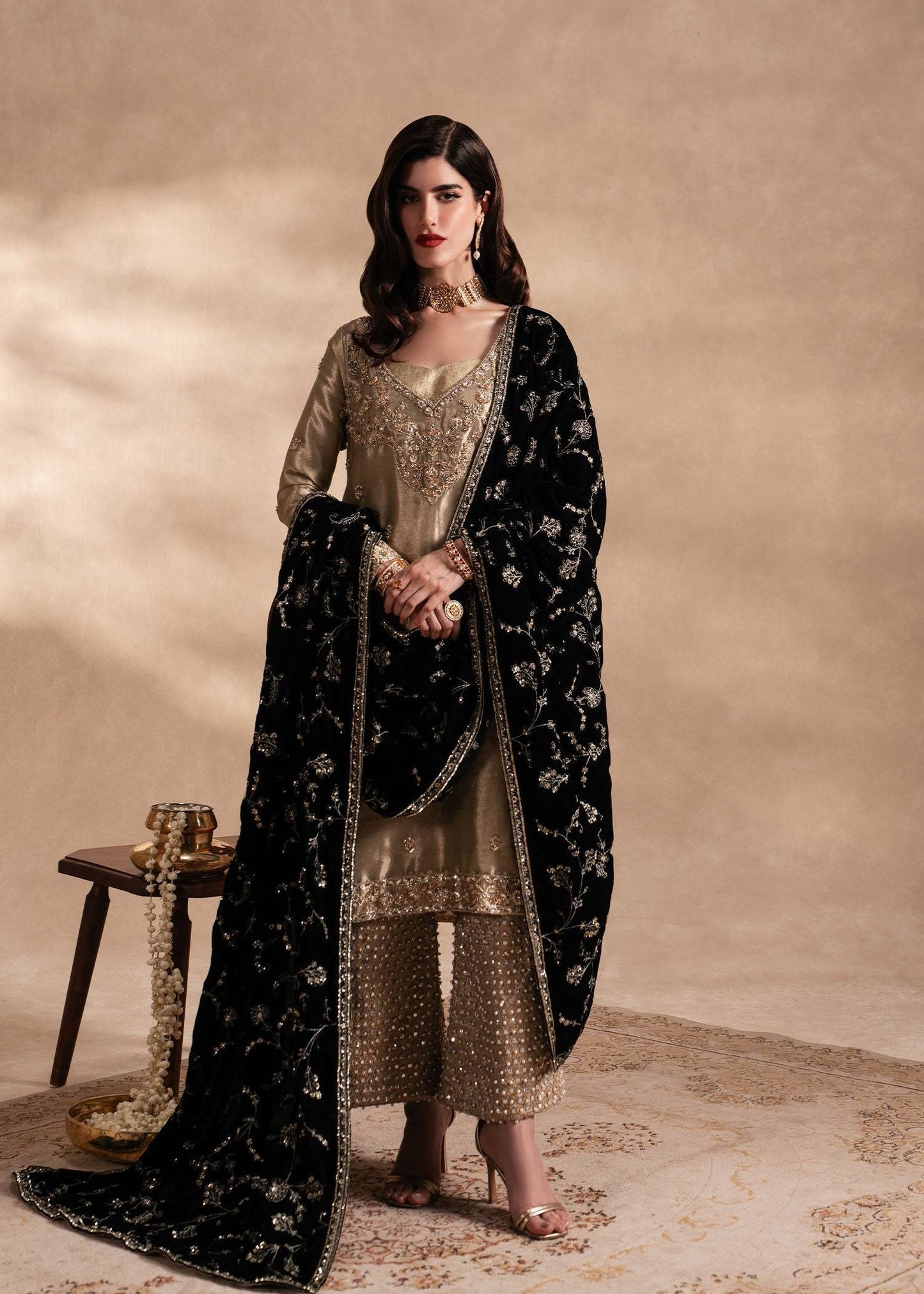 Sadaf Fawad Khan | Nafees Formals 25 | Nuhaz by Maria Faisal - Registered Vendor of : Sadaf Fawad Khan - type : Ladies Clothes - 100% original wedding dresses